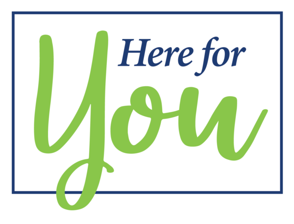 Here for you logo, CT scanner Port Perry