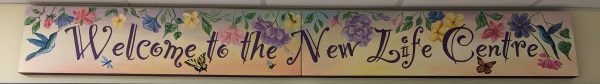 Welcome to the New Life Centre Mural