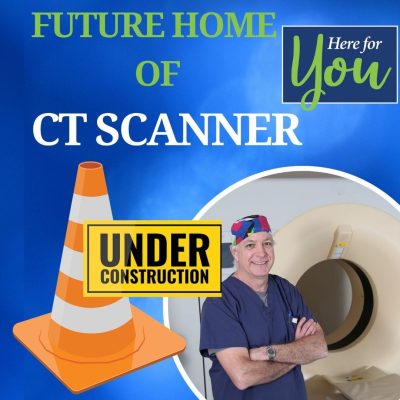 Future Home of CT Scanner Under Construction