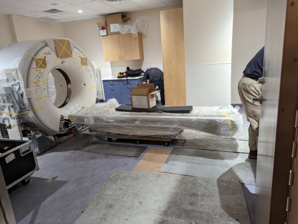 Ct being installed