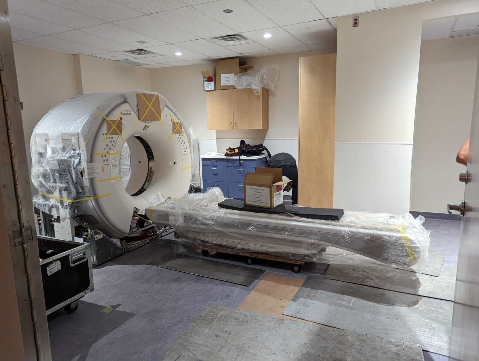 CT Scanner Just arrived - not even unpacked yet
