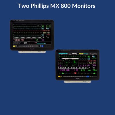Phillips MX 800 Monitors - For the Emergency Dept. to simplify patient information and monitoring.