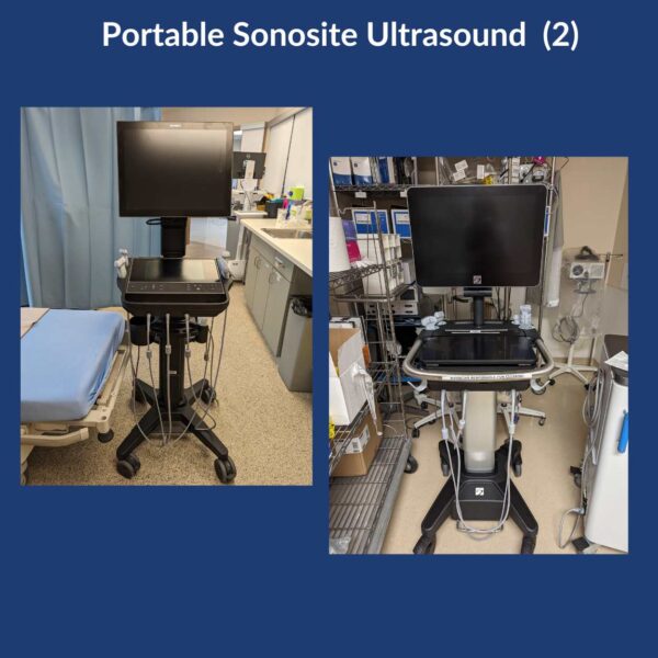 Portable Sonosite Ultrasound - Required in Surgical and Emergency Depts