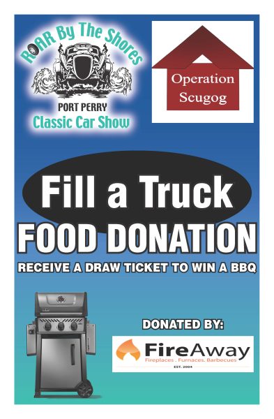 Fill a Truck Food Donation and enter to win a BB