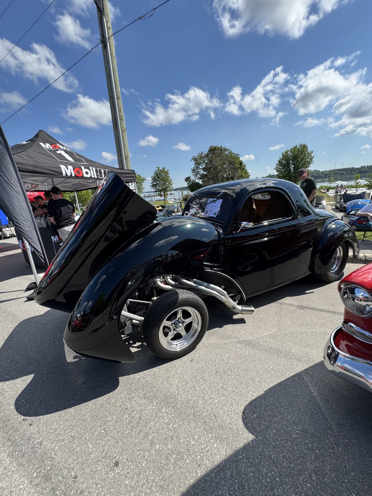 vintage black car