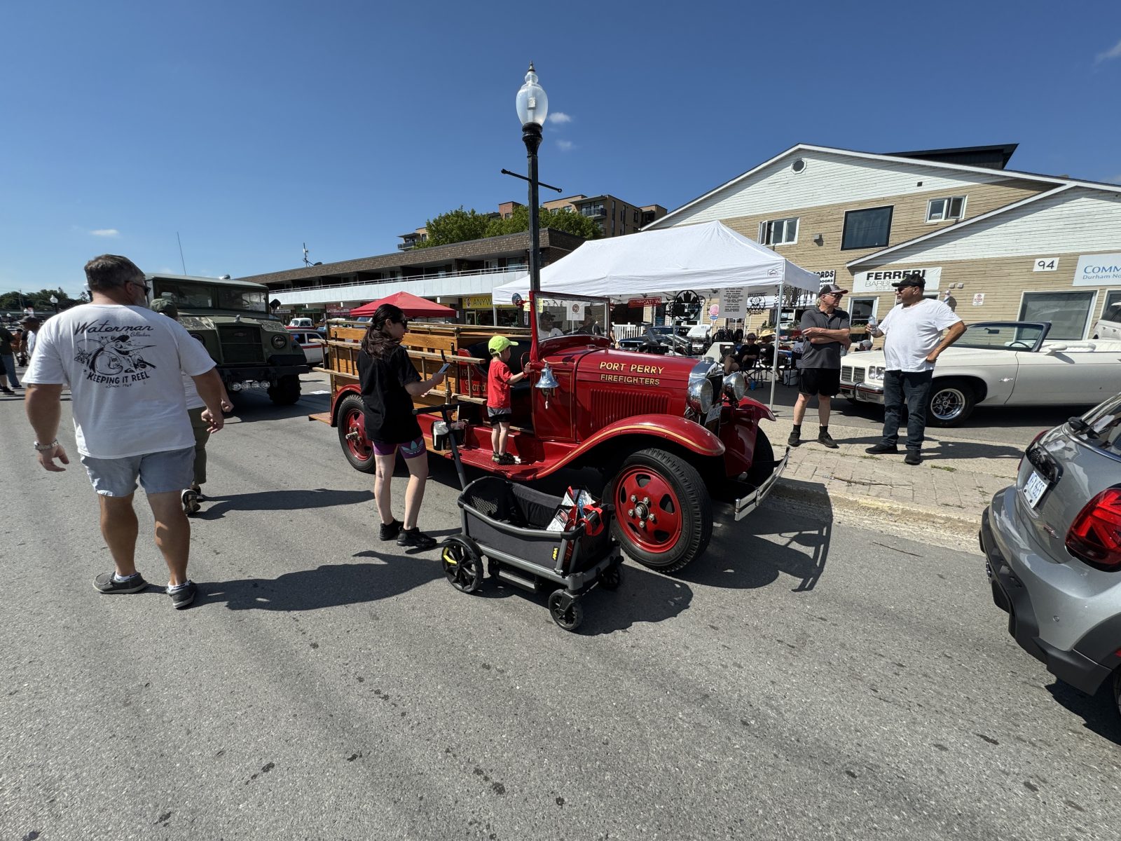 vintage fire truck