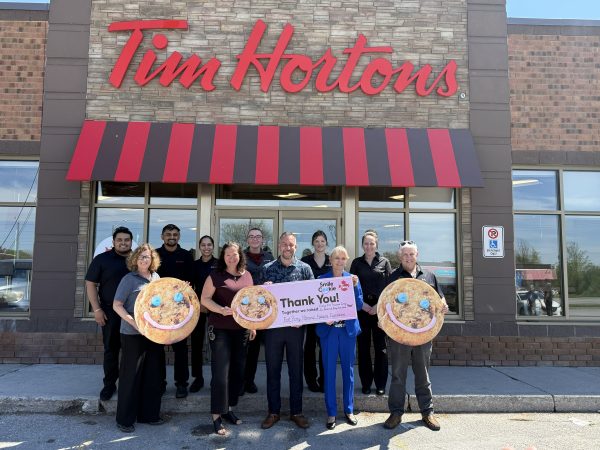 Smile Cookie Cheque Presentation